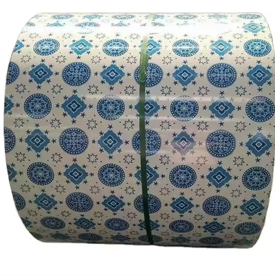 Cable de acero laminado en frío Ppgi Z100 prepintado de longitud personalizada para material de construcción