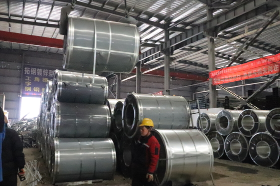 2.0-3.5 mm de espesor bobina de acero galvanizado en caliente para construcción y marino