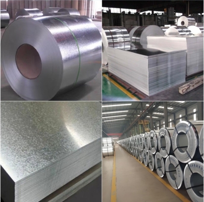 Envase de acero galvanizado laminado en caliente sin aleación con un espesor de 1,5-20 mm para la construcción