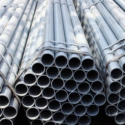 DN15mm-DN250mm Forma de sección redonda Tubo galvanizado anticorrosión para estructura de acero