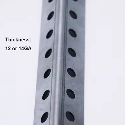 Serie Q195-Q420 25*25*4mm-200*200*10mm Acero de ángulo equilátero con agujero y sumergido en caliente