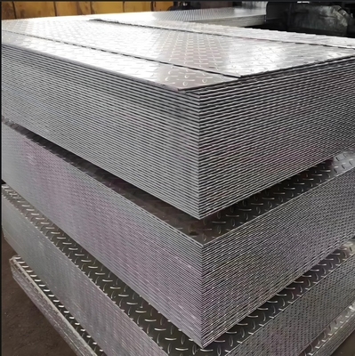 Q235 MS Hoja de acero de diamante para la fabricación de herramientas pequeñas y A36 HR Hoja de hierro a cuadros