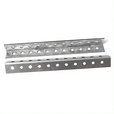 Lintel de acero perforado galvanizado laminado en caliente con agujeros de perforación/ barra de hierro con ranuras