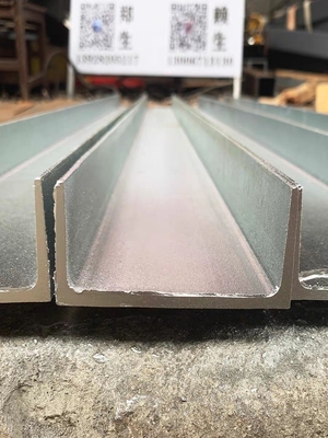 Acero de canal galvanizado en caliente para la construcción