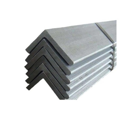 Acero de ángulo negro ASTM A36 A53 Q235 Q345 carbono igual a la forma de L barra de ángulo de acero suave para taller