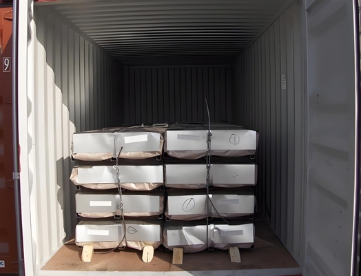 Paquete de caja de madera de color RAL personalizado bobina de acero galvanizado prepintada para productos