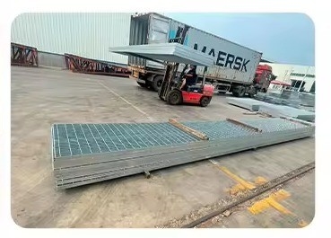 Rejas de acero de suelo galvanizado para el campo de minas industriales para un rendimiento duradero