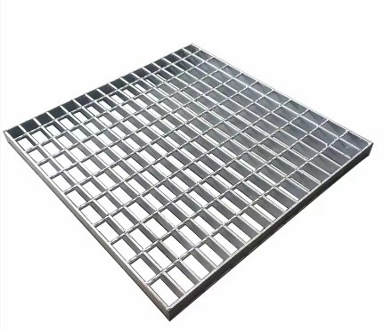 Acero galvanizado Bar de piso de rejilla de pasarela con 50 mm de altura y certificado ISO9001