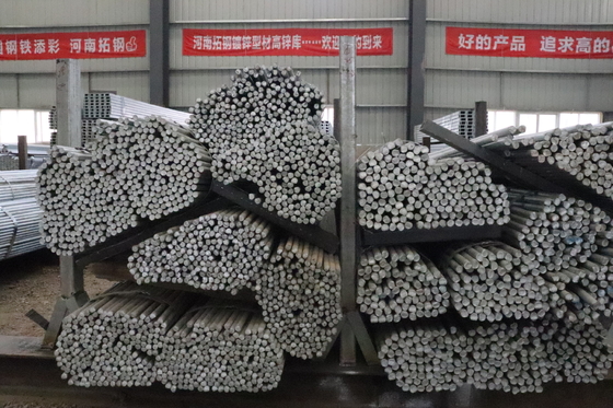 Acero redondo galvanizado en caliente para aplicaciones de soldadura