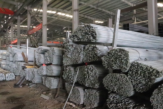 Acero redondo galvanizado en caliente para aplicaciones de soldadura