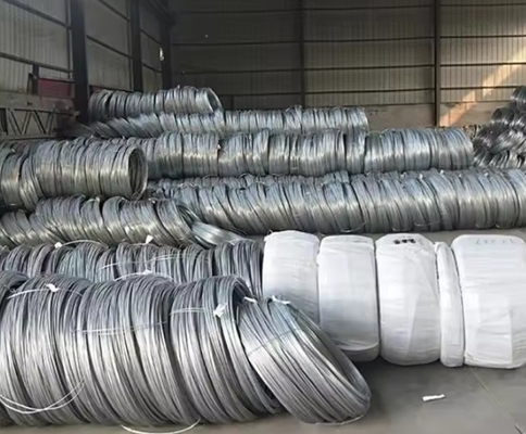 Servicio de soldadura y tolerancia ± 1% para alambre galvanizado de bobina de 6 mm-12 mm