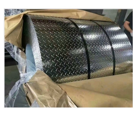 Placa de acero de patrón galvanizado con capa de zinc de 40 g/m2 y tamaño personalizable de 1250/1000 mm