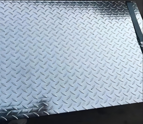 Placa de acero de patrón galvanizado con capa de zinc de 40 g/m2 y tamaño personalizable de 1250/1000 mm