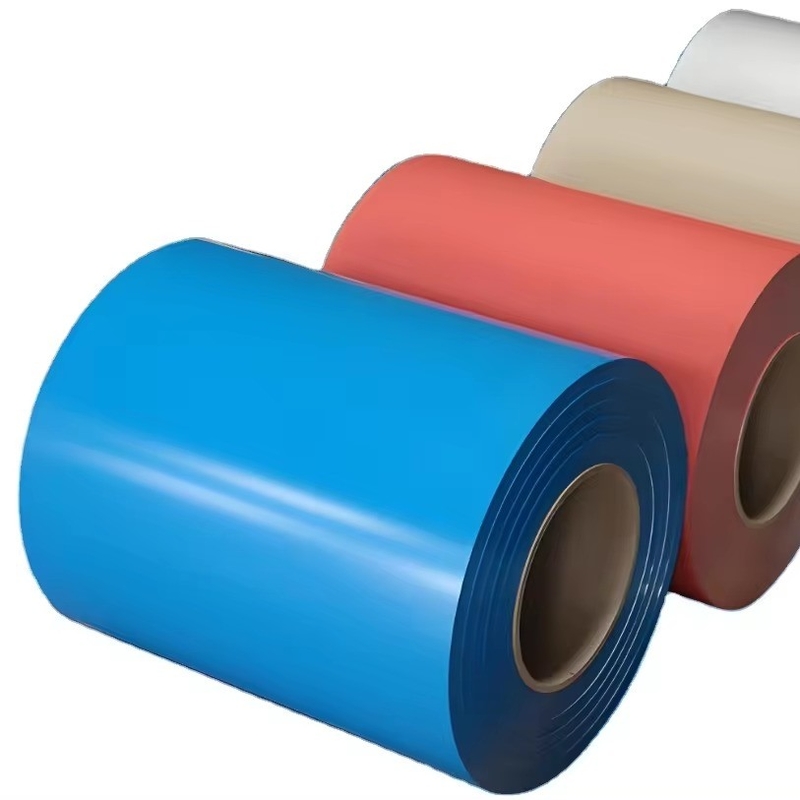 Capa de acero recubierta por color de grado PPGI Prepintada bobina de acero galvanizado Z81-Z120 Revestimiento
