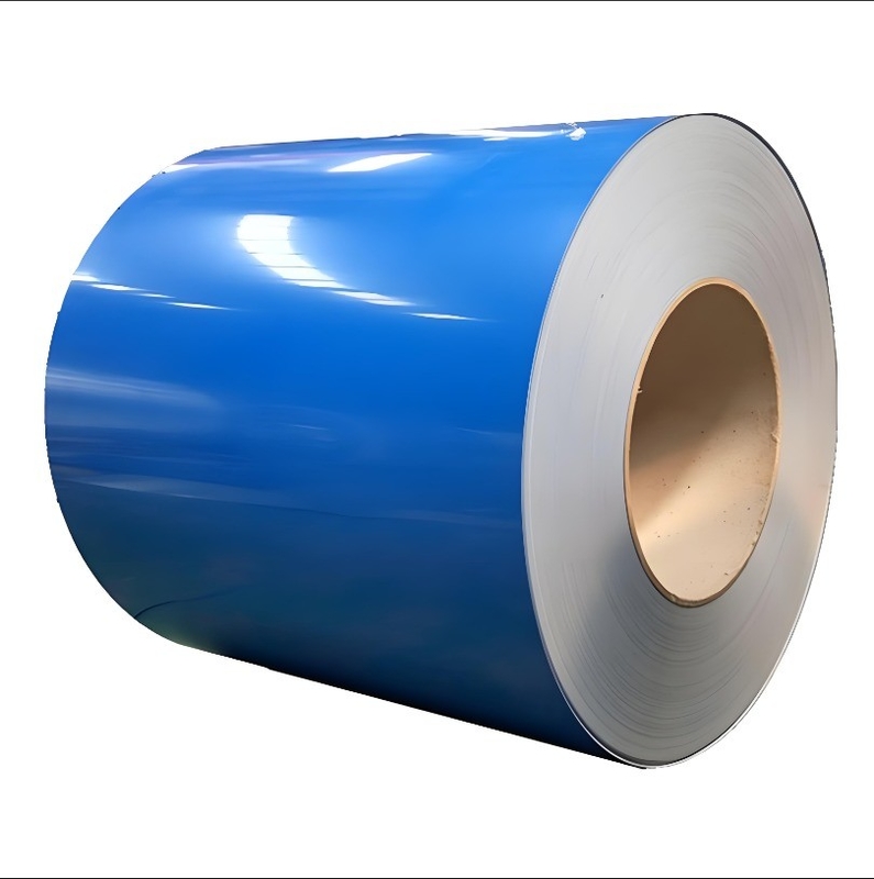 Envase de acero galvanizado pre-pintado PPGI recubierto de color para la fabricación de láminas corrugadas