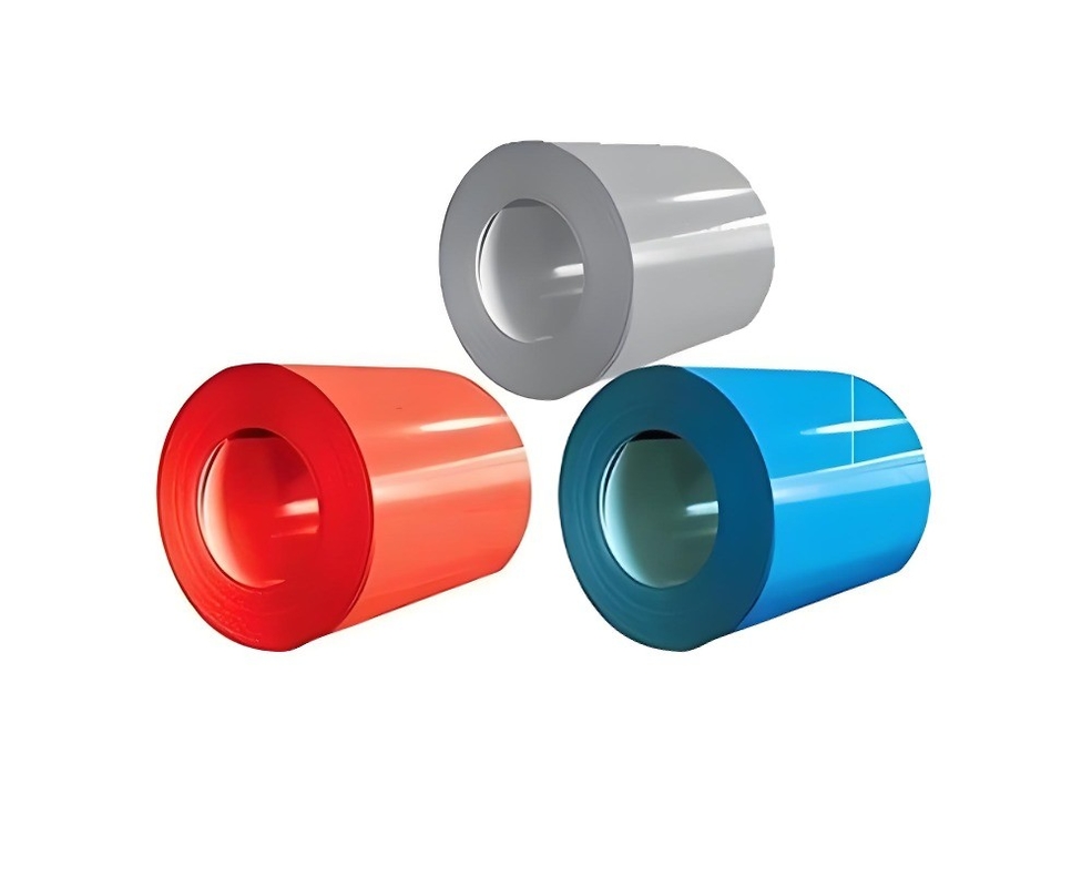 Envase de acero galvanizado revestido 0,6 mm 0,7 mm 0,8 mm 1,0 mm para cubierta de techo