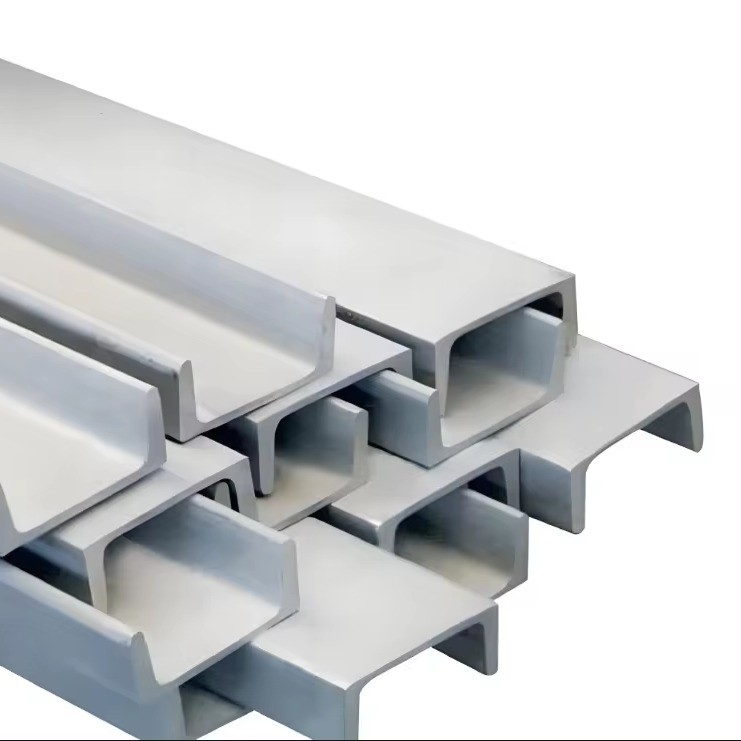 No perforado C8 C10 C12 C16 Acero laminado en caliente canal U para soporte estructural