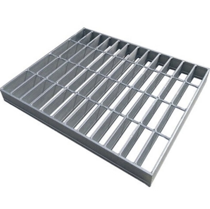 Grill de acero soldado galvanizado D400 de 50 mm de altura para el suelo de la casa